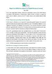 Report to United Nations Committee on the Elimination of Discrimination Against Women to support its Eighth Review of Ireland